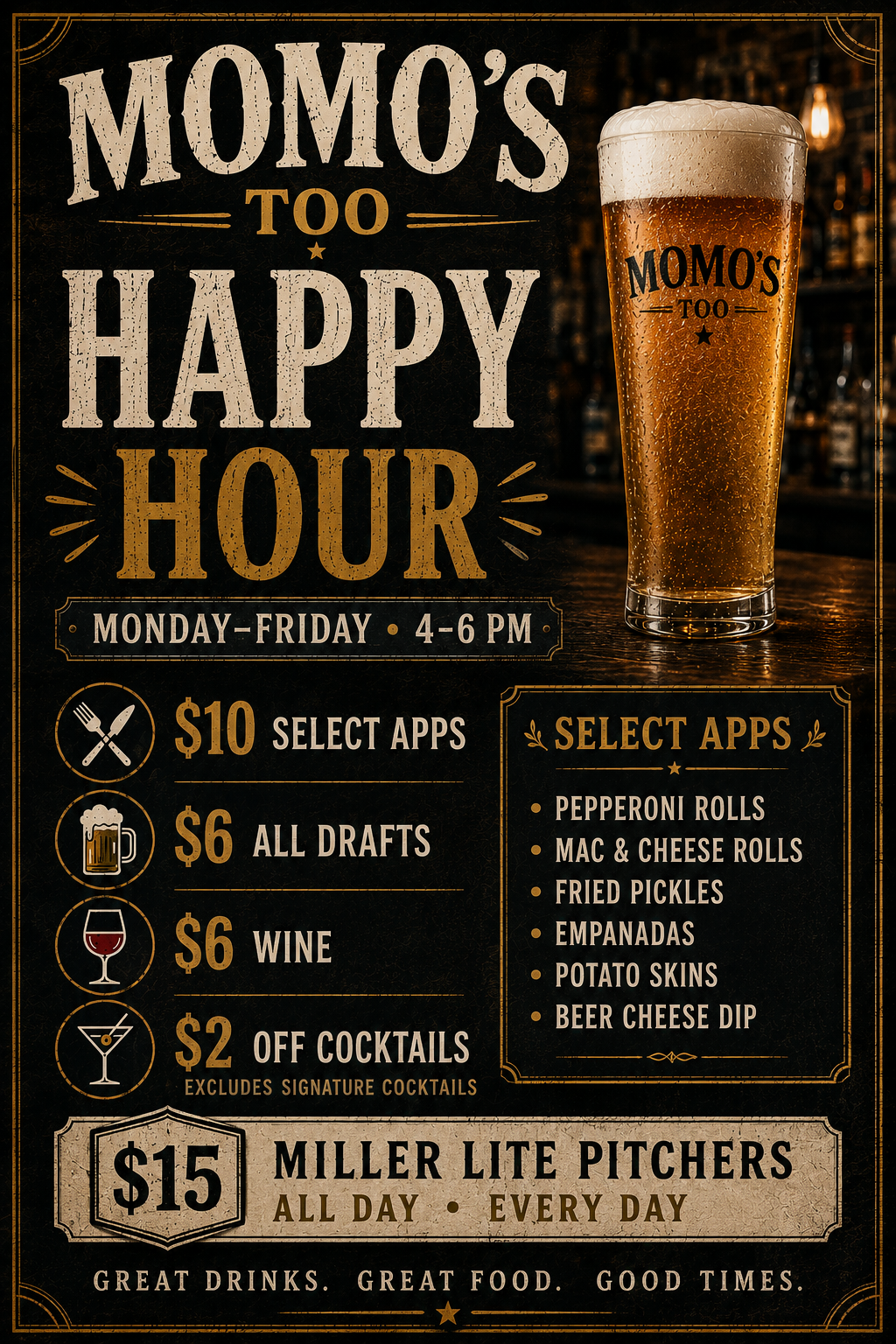 Home - Momo's Sports Bar and Grill